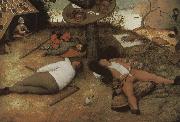 Pieter Bruegel Imagined paradise Spain oil painting artist